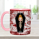 Move Over Hot Girl Summer It's The Spooky Bitch Season - Personalized Accent Mug
