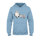 Cute Ghosts - Personalized Dog T-shirt And Hoodie