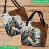 Beautiful Horse - Personalized Horse Tote Bag