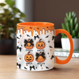 Spooky Mama Grandma Nana - Gift for mom - Personalized Accent Mug