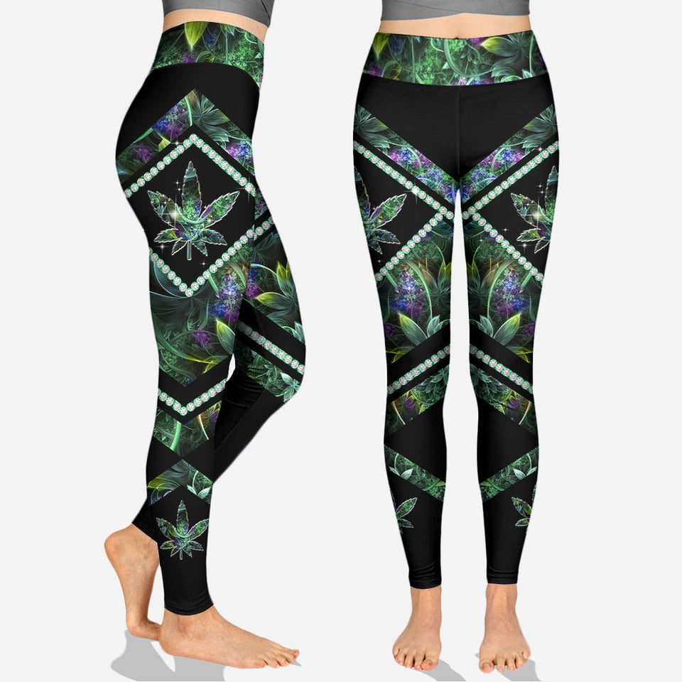 Dopest Mom Ever - Personalized Mother Hollow Tank Top and Leggings