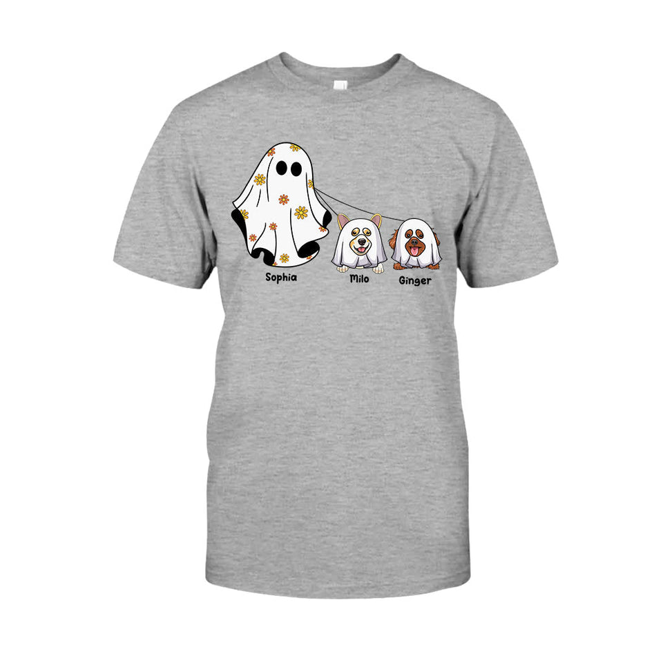 Cute Ghosts - Personalized Dog T-shirt And Hoodie