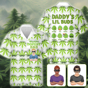 Dopest Dad Ever - Personalized Father Hawaiian Shirt