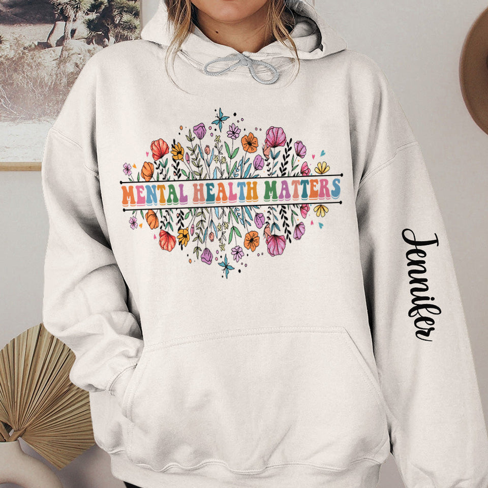 Mental Health Matters - Personalized Mental Health Awareness All Over Shirt