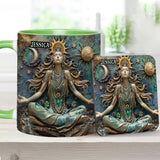 Lose Your Mind Find Your Soul - Personalized Yoga Accent Mug