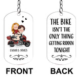 I Will Ride You - Personalized Couple Stainless Steel Keychain