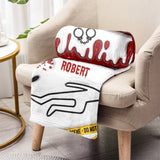 I Fall Asleep For Forensic Files - Personalized Blanket