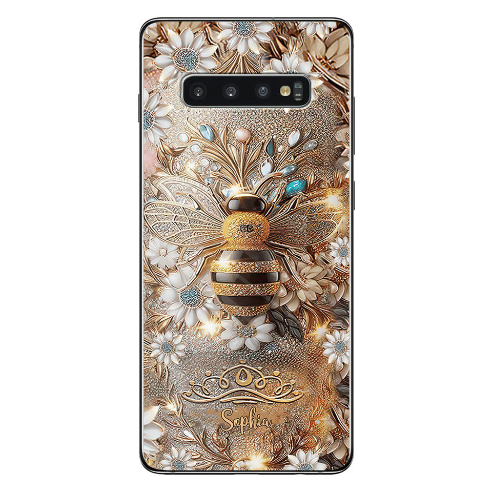 Queen Bee - Personalized Bee Clear Phone Case