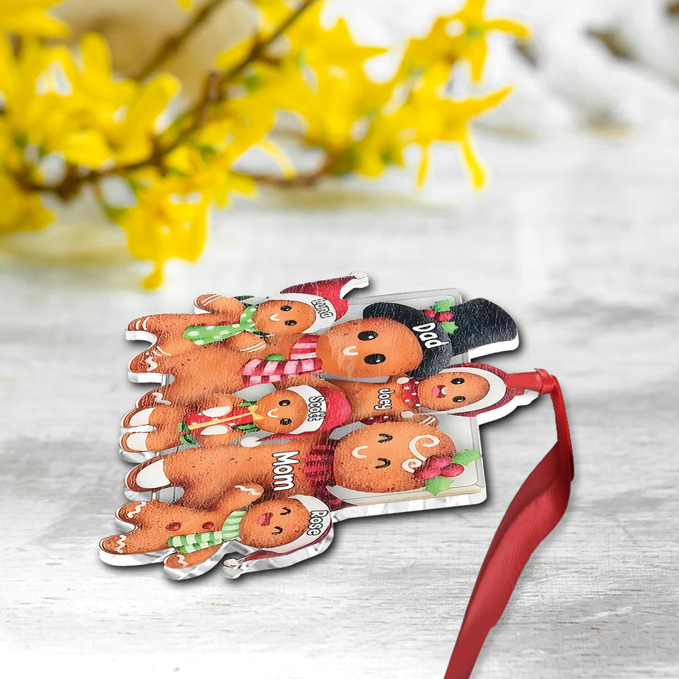 Merry Christmas - Personalized Family Ornament