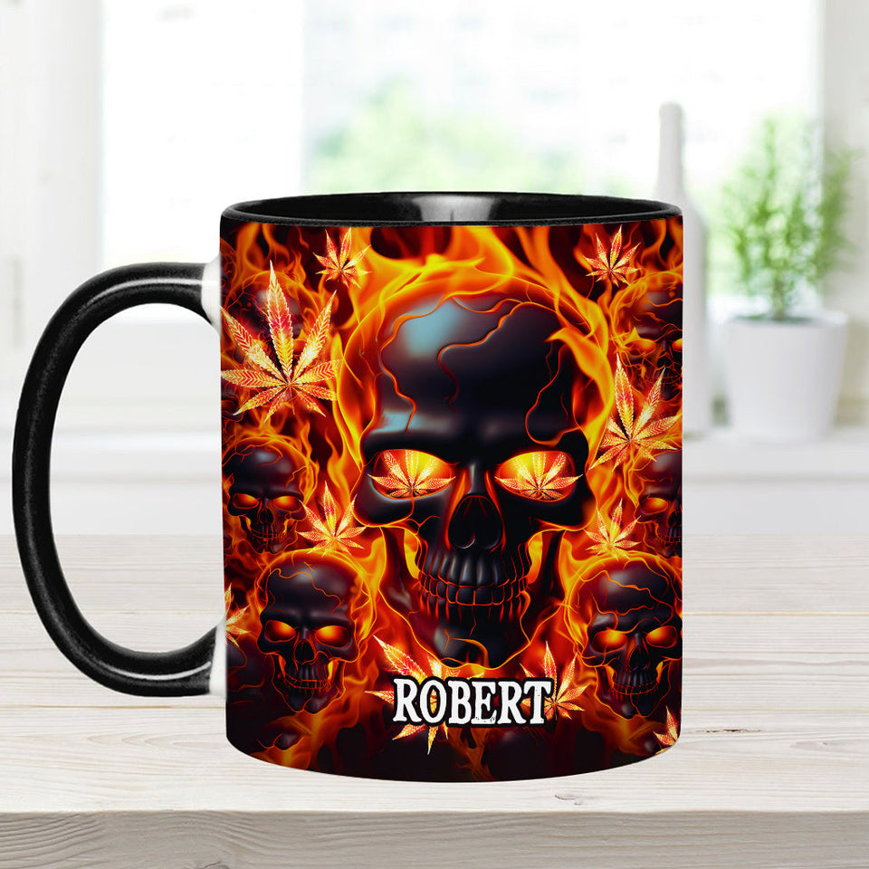 Free Your Mind - Personalized Weed Accent Mug