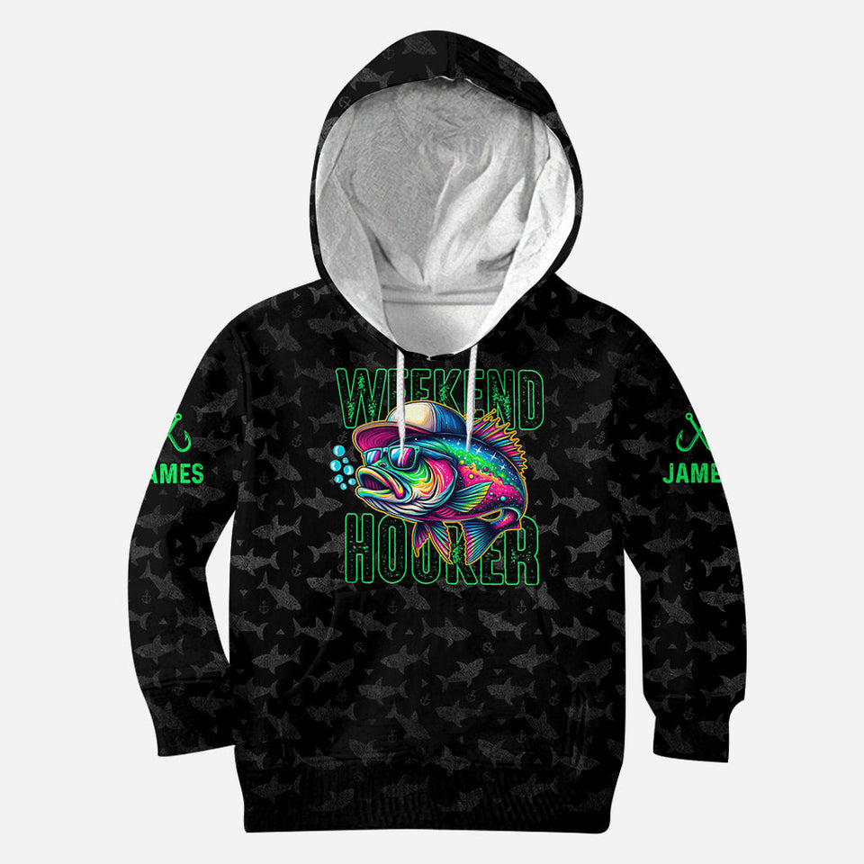 Weekend Hooker - Personalized Fishing All Over Shirt