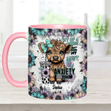 Bit Of A Mess But Doing My Best - Personalized Accent Mug