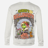 Green Pumpkin Mama Any Title - Personalized Stole Christmas All Over Shirt