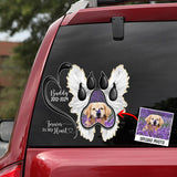 Forever In My Heart - Personalized Dog Decal Die Cut