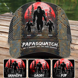 Grandpasquatch - Personalized Father Classic Cap