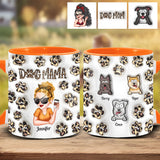 Baby Highland Cow Western Style - Personalized Dog Accent Mug