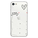The Day You Became My Hooman Dog Cat Pet Lover Custom Photos And Calendar - Personalized Dog Clear Phone Case