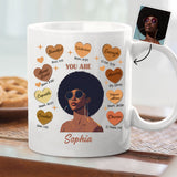 God Said You Are - Personalized African American Mug