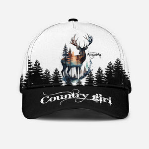 Country Girl - Personalized Hunting Classic Cap