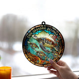This Grandma Belongs To - Personalized Grandma Window Hanging Suncatcher Ornament