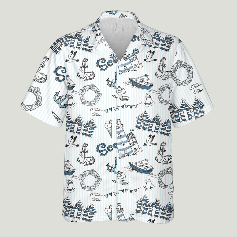 Time To Get Ship Faced - Personalized Cruising Hawaiian Shirt