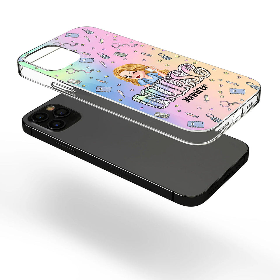 Nurse Life - Personalized Nurse Clear Phone Case