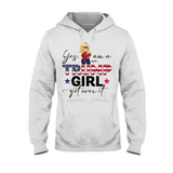 Trump Girl 2024 - Personalized T-shirt And Hoodie