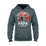 Father Son Red Moon Fist Bump - Personalized Father T-shirt And Hoodie
