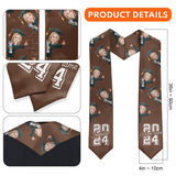 Caricature Funny Character - Personalized Graduation Graduation Stole