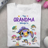 This Grandma Belongs To - Personalized Grandma T-shirt And Hoodie