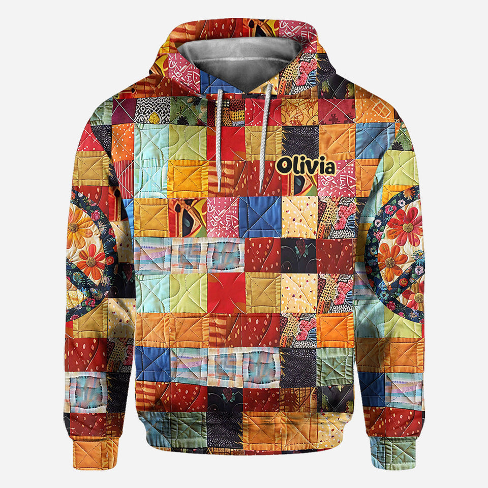 Trippie Hippie Sign - Personalized Hippie All Over Shirt