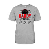Daddy's Pit Crew Racing Flags - Personalized Racing T-shirt And Hoodie