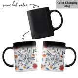 Floral Inflated Hands Holding - Personalized Grandma Mug