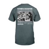 Father And Son Daughter Best Friends - Personalized Father T-shirt and Hoodie