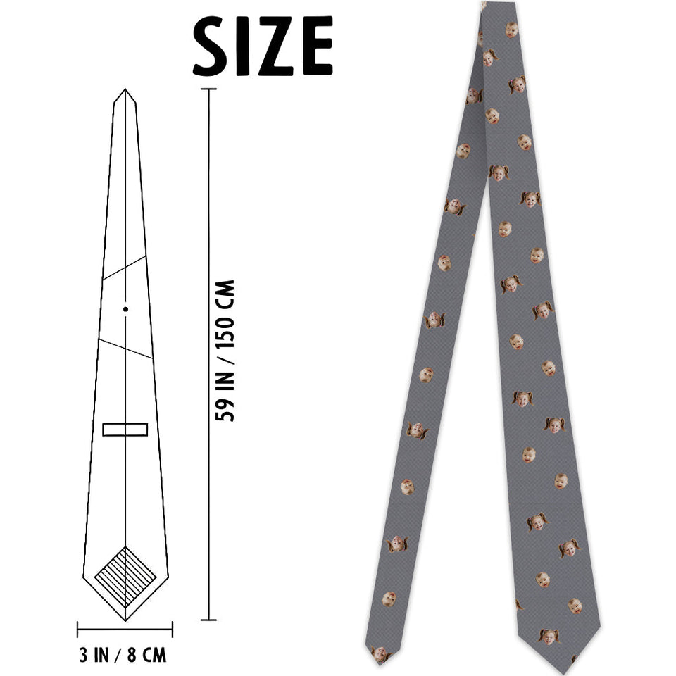 Any Photo - Personalized Father Necktie