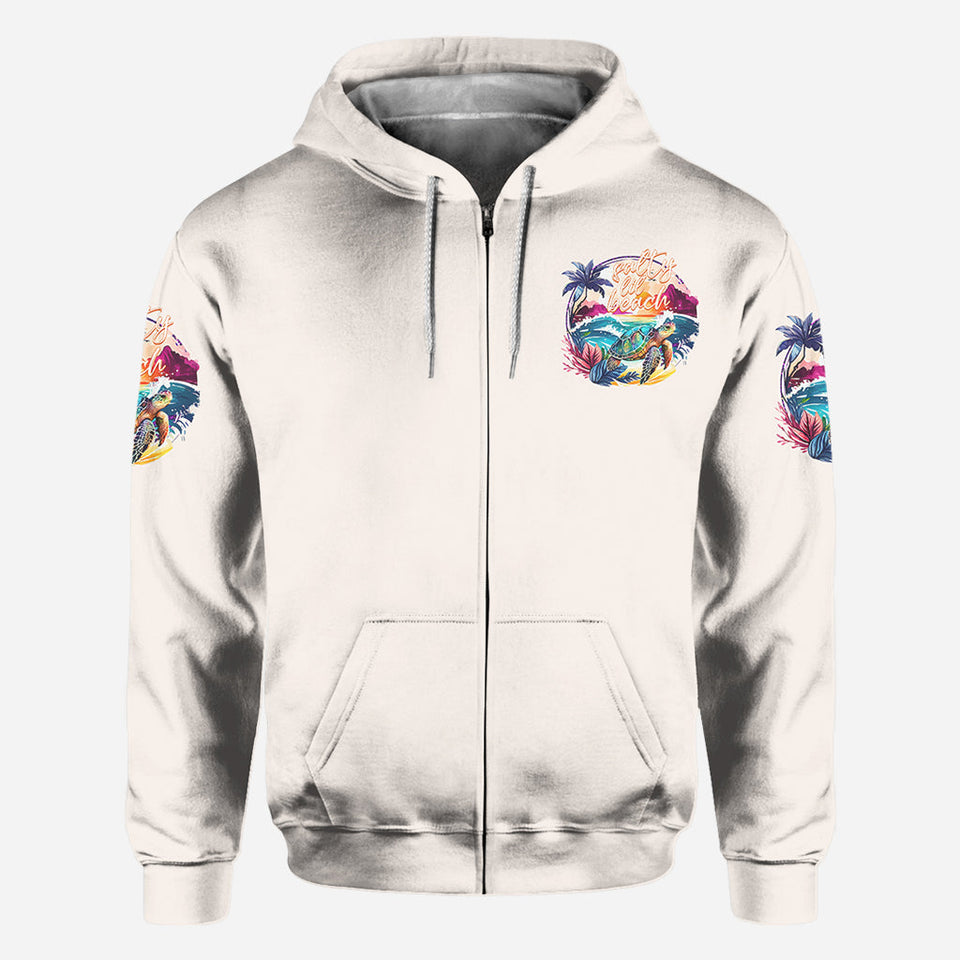 Salty Lil' Beach - Personalized Turtle All Over Shirt