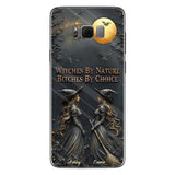 Witches By Nature Bitches By Choice - Personalized Bestie Phone Case