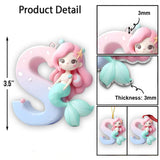 Little Mermaid Letter - Personalized Kid Ornament