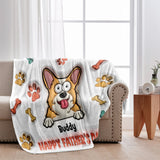 Life Would Be Boring Without Me - Personalized Dog Blanket