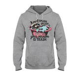 Splash Splash Your Opinion Is Trash - Personalized Raccoon T-shirt And Hoodie