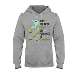 Only The Best Moms Get Promoted To Grandma - Personalized Grandma T-shirt And Hoodie