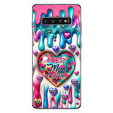 Best Mom Grandma Ever - Personalized Mother Clear Phone Case