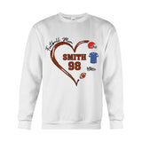 Football Mom - Personalized Football T-shirt And Hoodie