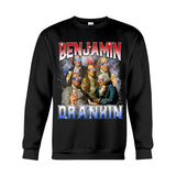 Benjamin Drankin Bootleg Rap Vintage Style - Patriot T-shirt And Hoodie