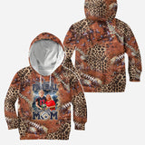 Any Title My Favorite Football Player Calls Me - Personalized Football Hoodie and Leggings