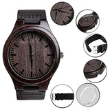 Chillin' In Your Balls - Personalized Father Engraved Wooden Watch