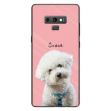Lovely Dog Cat Pet Portrait - Personalized Dog Clear Phone Case