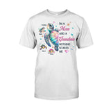 Nothing Scares Me Grandma Turtle - Personalized Grandma T-shirt And Hoodie