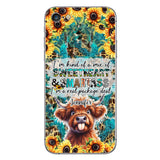 Sassy Highland Cow - Personalized Phone Case