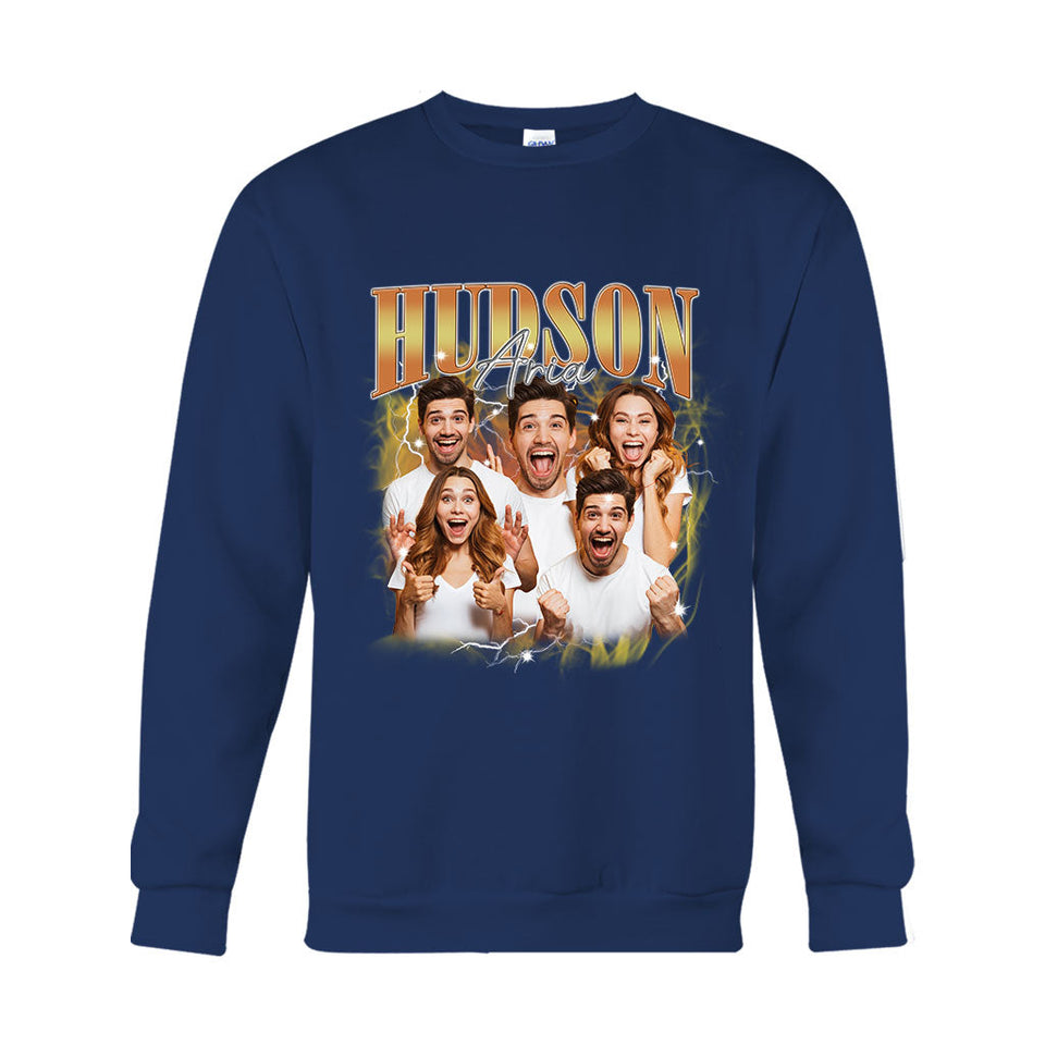 Custom Text And Photos - gift for anyone - Personalized T-shirt And Hoodie